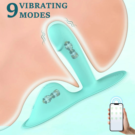 7.1"x 4.6" Hand Free Ride On Vibrator