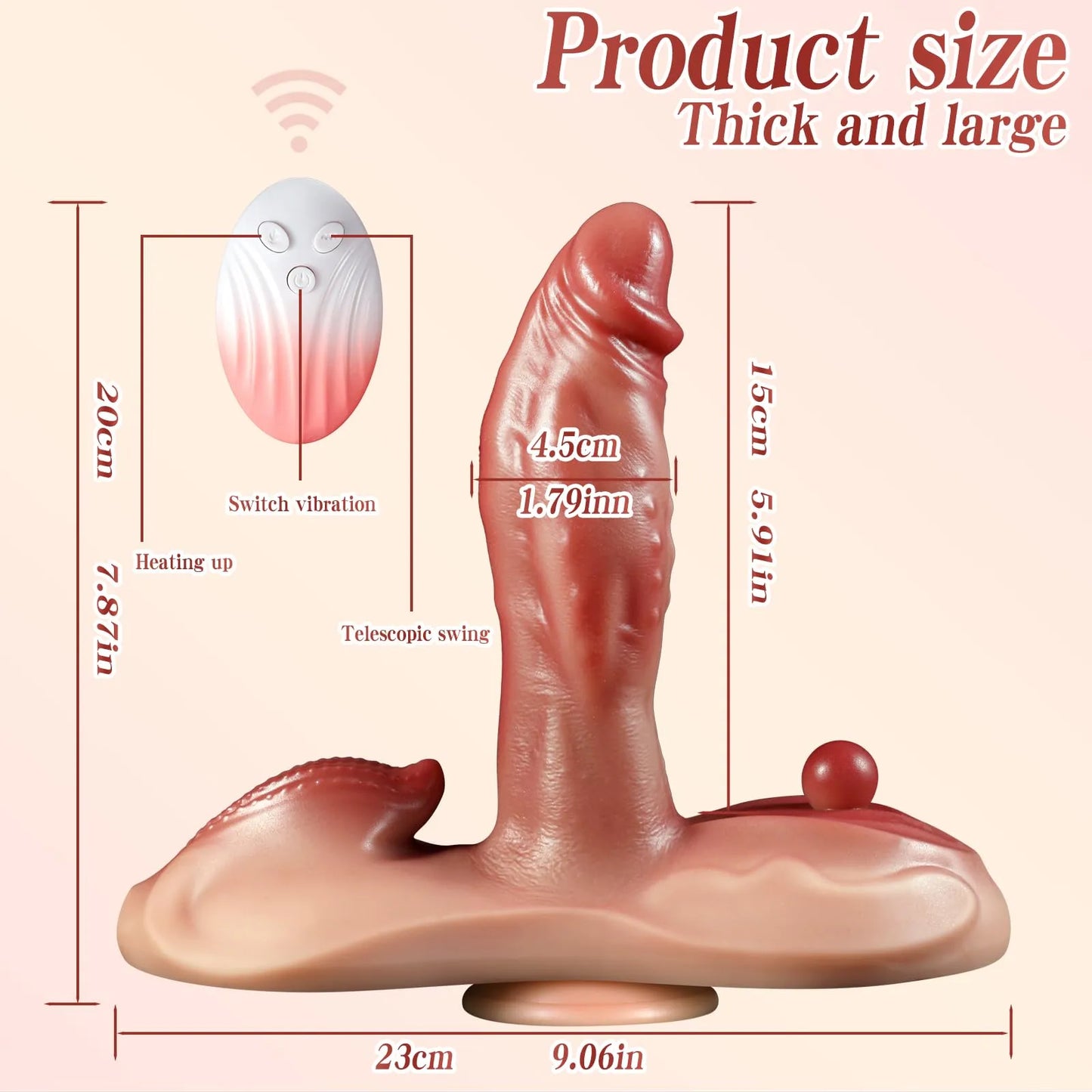 huge dildo ride
